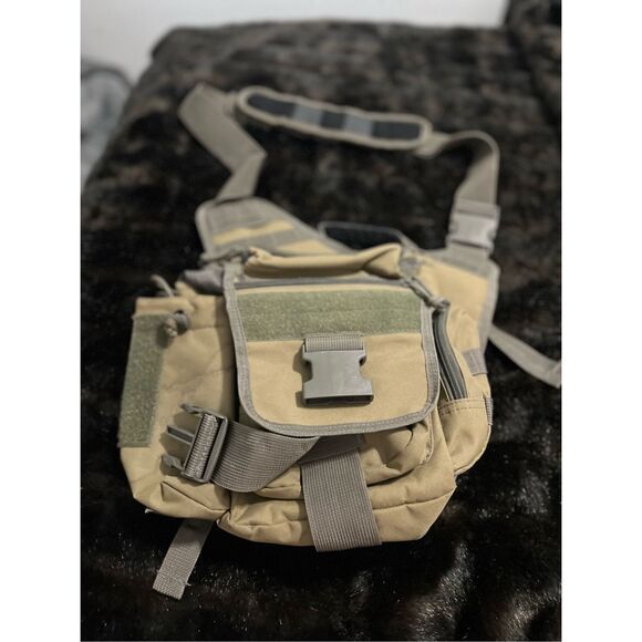 Yukon Outfitters Side Pack Tactical Mission Bag For Outdoor Travel Hike - Picture 1 of 6